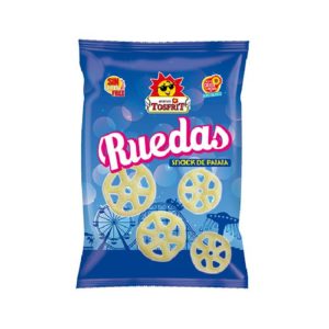 TOS 8 RUEDAS SNACK DE PATATA 80 Grs