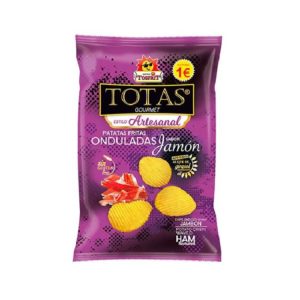 TOS 10 TOTAS ONDULADAS JAMON 100Grs  M-1€