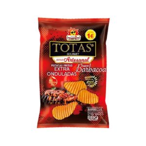 TOS 10 TOTAS BBQ XTRA ONDULADA 100Grs  M-1€