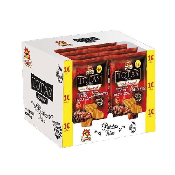 TOS 10 TOTAS BBQ XTRA ONDULADA 100Grs  M-1€ - Imagen 2