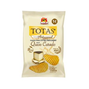 TOS 10 TOTAS ONDULADAS QUESO CURADO 100Grs  M-1€