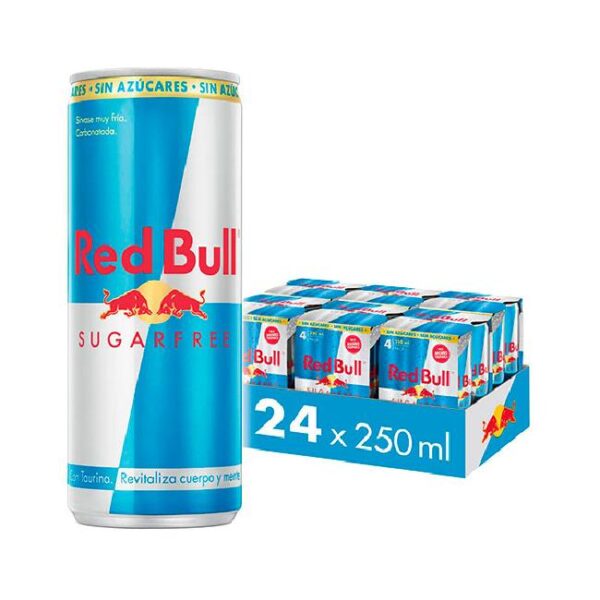 RED BULL S/A 250ML 24U - Imagen 2