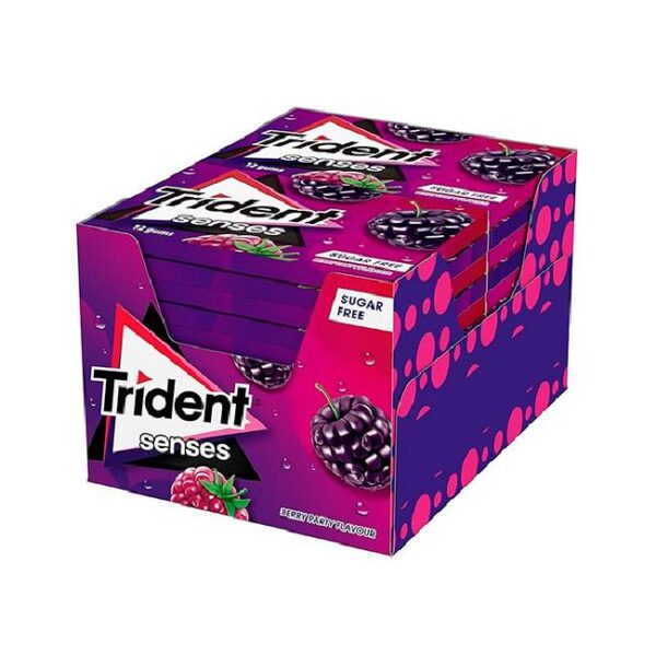 TRIDENT 12 SENSES BERRY PARTY 23G - Imagen 2