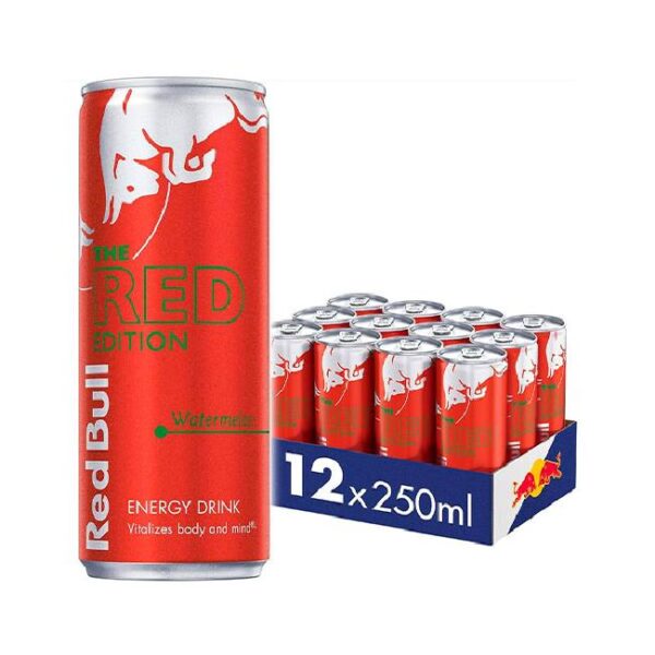 RED BULL RED WATERMELON 250ML 24U - Imagen 2