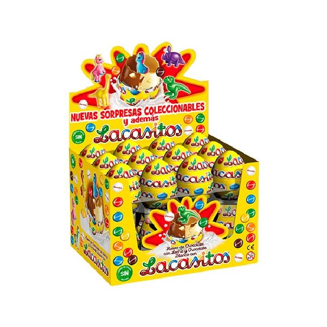Huevos de Chocolate Lacasitos - 24 unidades de 23g
