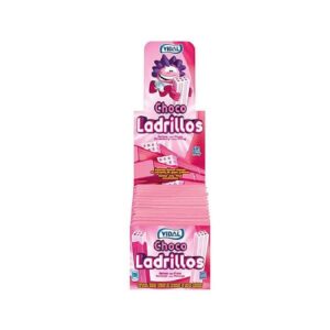 VID 75 CHOCO LADRILLOS FRESA