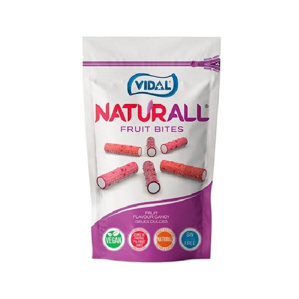 VID 10 DOYP NATURALL FRUIT BITES ROJO 180 gr VEGANO