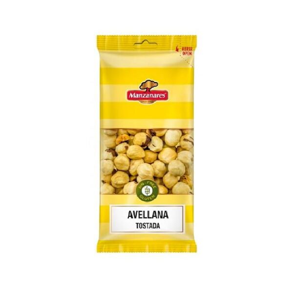 MAN 8 AVELLANA TOSTADA 60G PVP 1,50€