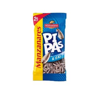 MAN 10 PIPA SAL GIRASOL LARGA TOSTADA 230gr PVP 2€