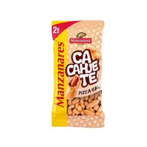 MAN 10 CACAHUETE TOSTADO PIZCA SAL  200gr PVP 2€