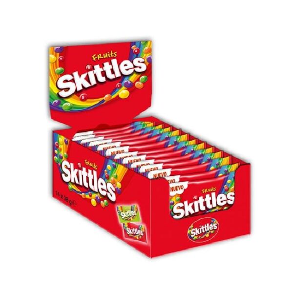 SKITTLES CRAZY SOURS 14X38g - Imagen 2