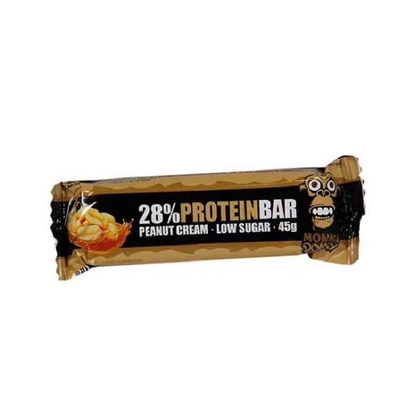 PROTEIN BAR 15 PEANUT CREAM 45 gr MONKI DONKY - Imagen 2