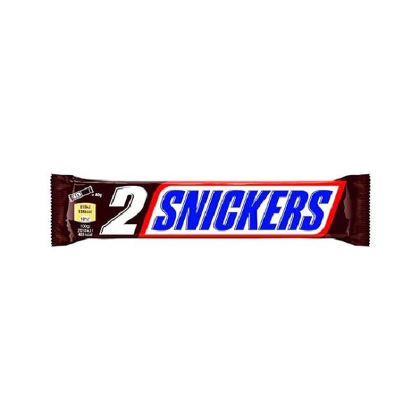 CHO SNICKERS DOBLE 24(2X40g) - Imagen 2
