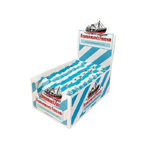 FISHERMANS MENTOL EUCALIPTO S/A EXTRA FUERTE 24U (AZUL) - Imagen 2