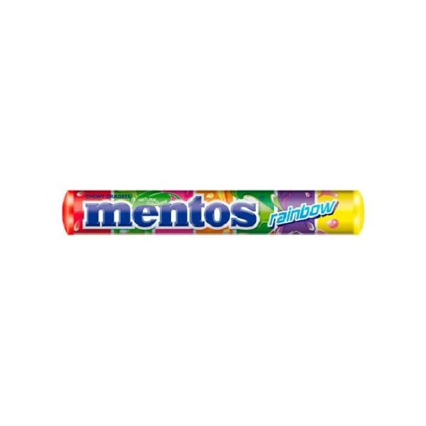 MENTOS 20 RAINBOW PVP 2X1,50€