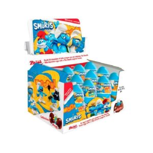 HUEVOS 24 SMURFS PITUFOS CHOCO