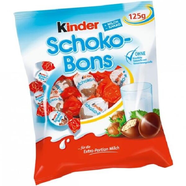 K SCHOKO BONS 125 GR.X 16 BOLSAS
