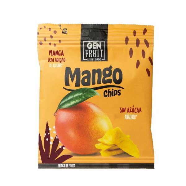 Gen Fruit Chips de Mango - 7ud x 40g