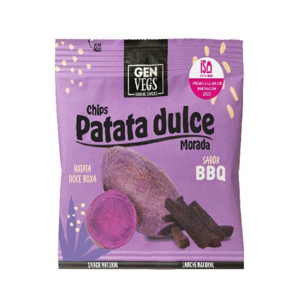Gen Fruit Chips de Boniato Morado - 7ud x 45g