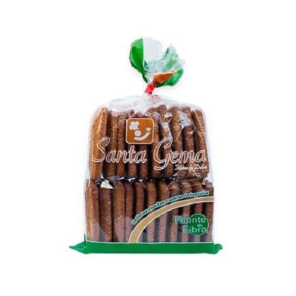 GEMA 10 GALLETA RIZADA INTEGRAL  400grs