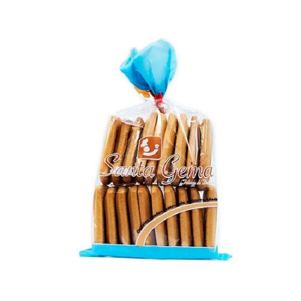 GEMA 10 GALLETA RIZADA SIN/AZ. (MALTITOL)  400grs