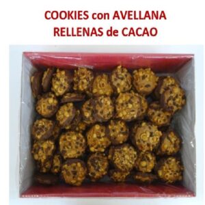 NOVA COOKIES AVELLANA CON BASE  CHOCO 2KG (020066)