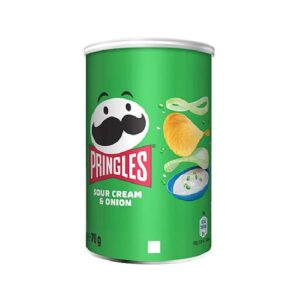 PRINGLES 12 CREAM-ONION 70 Grs 1,40€