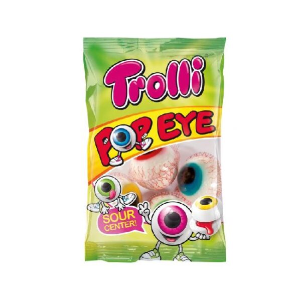 CAR 21 TROLLI OJOS RELLENOS BOLSA 4 U X 75 Gr.