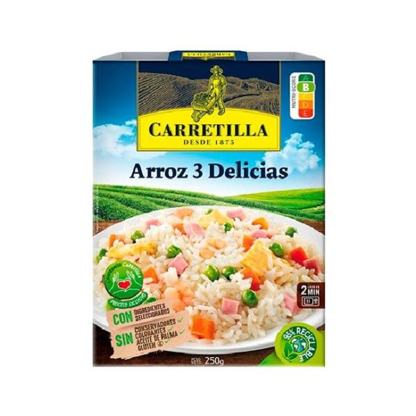 Carretilla Arroz Tres Delicias - 250g 