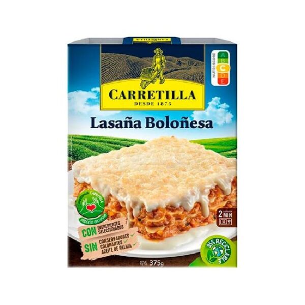 Carretilla Lasaña Boloñesa - 375g 