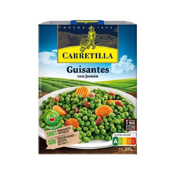 Carretilla Guisantes con Jamón - 300g 