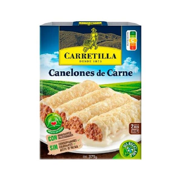 Carretilla Canelones de Carne - 375g 
