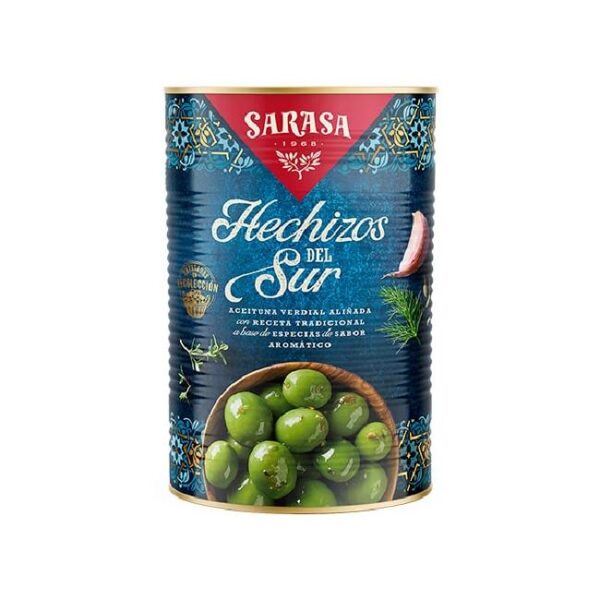 Aceitunas Los Hechizos del Sur Sarasa - 3ud x 4200g