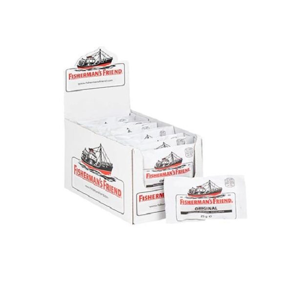 FISHERMANS ORIGINAL MENTOL EUCALIPTO 24U (BLANCO) - Imagen 2