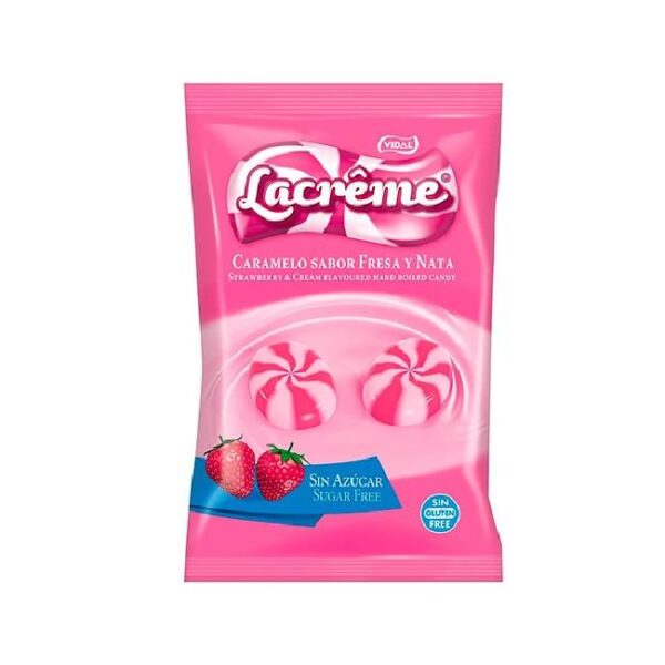 VID 12 LACREME CARAMELO FRESA NATA S/A 80gr. - Imagen 2