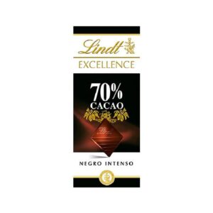 LINDT 20 TABLETAS 70% CACAO 100g