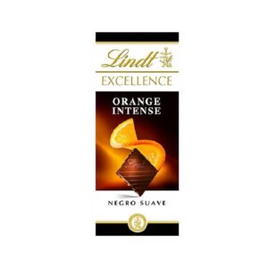 LINDT 20 TABLETAS NARANJA NEGRO 100g