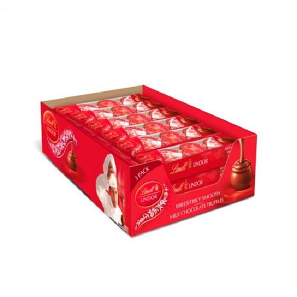 LINDT LINDOR LECHE TRIO 37g - Imagen 2