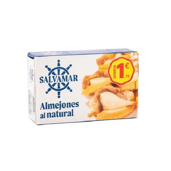 Salvamar Almejones al Natural - 115g
