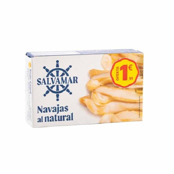 Salvamar Navajas al Natural - 110g 