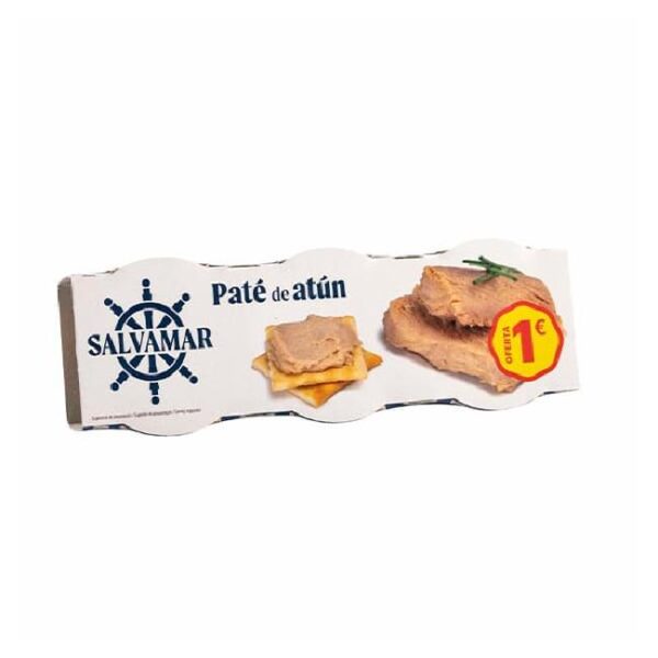 Salvamar Paté de Atún - 3ud x 23g