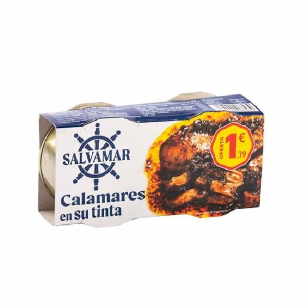 Salvamar Calamares en su Tinta - 2ud x 78g