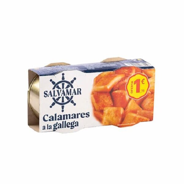 Salvamar Calamares a la Gallega - 2ud x 80g