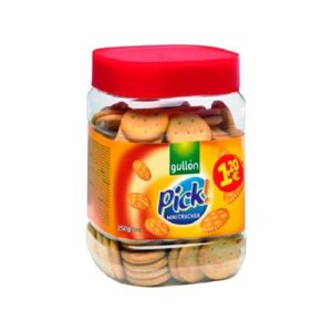 GULLON 12 PICK BITES CRACKER 250 gr PVP 1,20€ (w:6u)