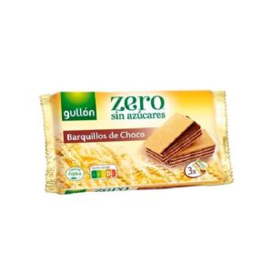 GULLON 12 ZERO BARQUILLO CHOCO 180g (w:1u)