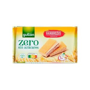 GULLON 12 ZERO BARQUILLO VAINILLA 60g