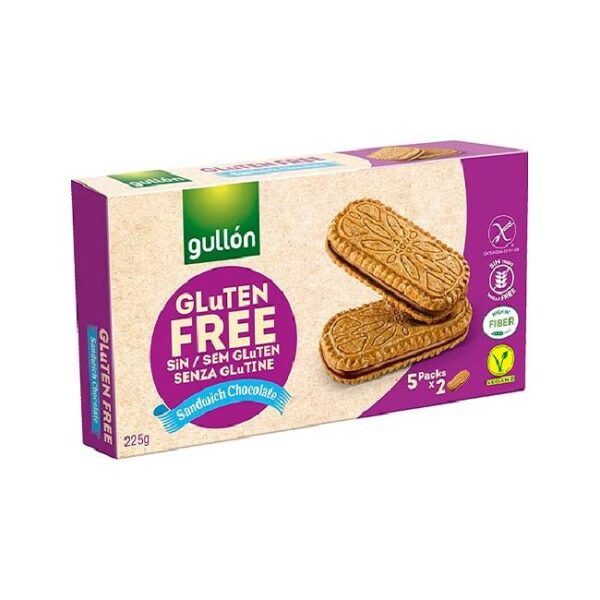 GULLON 8 SANDWICH CHOCO SIN GLUTEN 45g (w:1u)