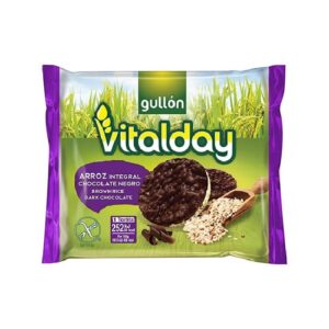 GULLON 10 VITALDAY TORTITAS ARROZ INT.CHOCO 105,20G (4x26,3g)