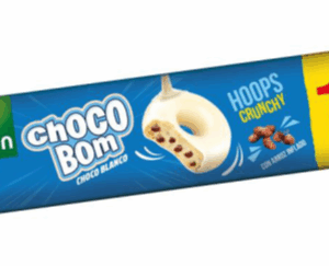 GULLON 18 CHOCOBOM BLANCO (CRUNCHY)128 Grs PVP 1,20€ (w:1u)