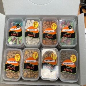 XANOS 12 PIPAS CALABAZA TOSTADA SAL  70G PVP 1,20€